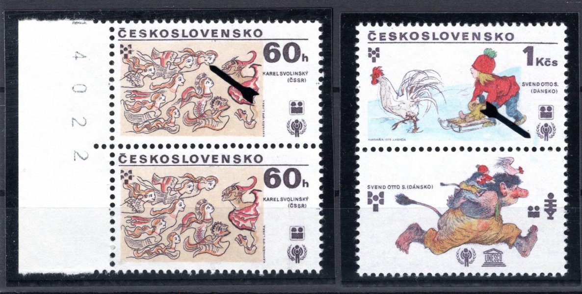 2390 - 2391 ; BIB DV 16/1 "skvrna v obličeji"  a  DV 3/1 "modrý klín"

