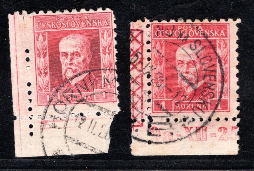 199 x, P 5, 200, P 6, rohové kusy s DČ, hledané