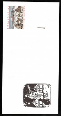 CSO 7  ; Rok 2001 ; Služební obálka s natištěnou známkou CSO 