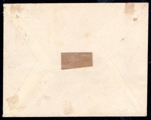 R dopis malého formátu s RV 53 - Marešův přetisk, z Dříteně do Chýně, zk. Gi, zajímavé