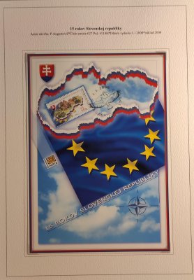 Slovenská Republika - luxusní sbírka, katalog cca 590 euro - nafoceno 