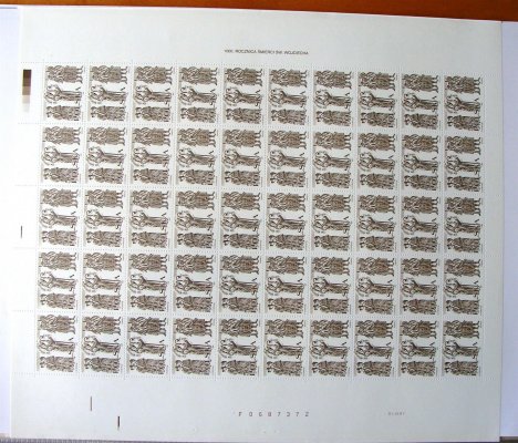 1000. výročí smrti svatého Vojtěcha - společné vydání Svatý Vojtěch 1997, 2 x PL známek ČR , 2 x Něměcko, Vatikán a Bulharsko - kompletní vydání 