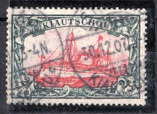 Kiatschou - Mi. 37, koncová hodnota serie 2 1/2 $, hledaná známka, kat. 600,- Eu