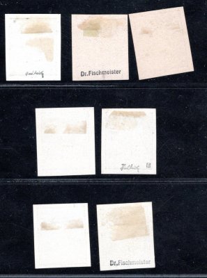 151 - 61 ZT ex, černotisky, sestava, papír křídový
