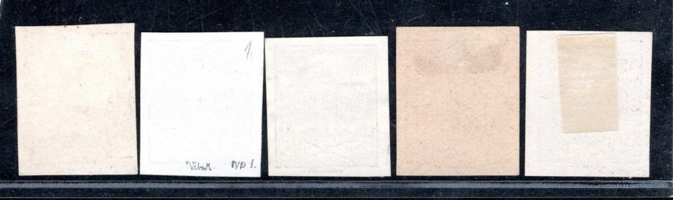 143 - 9 ZT ex, černotisky, papír křídový