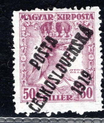 123, typ III, Zita, fialová 50 f, zk. Káňa