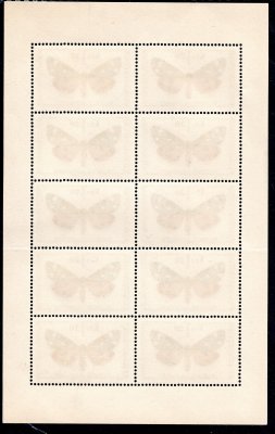 1530,  PL (10), motýli, 1,20 Kč, deska B