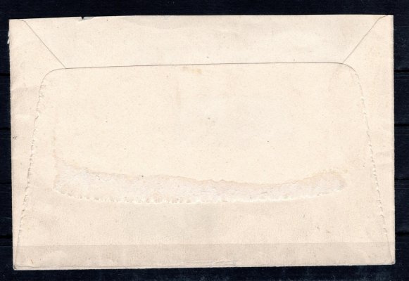 156TBa - 2 x na dopise ; R dopis - vystřižená adresa ; razítko Smíchov 3, vzadu chybí chlopeň