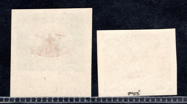 170 - 171  Nc, nezoubkované, přítisk pro Červený kříž, 1 x počítadlo, 1 x zk. Gi