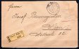 R- Dopis do Rakouska vyplacený 45 h v hotovosti, razítko Praha 11 4.II.19 