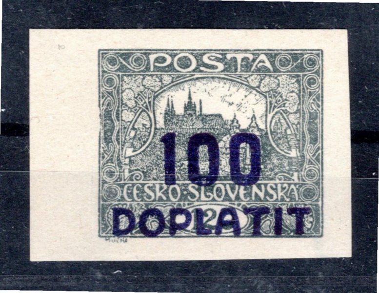 DL 25, krajová, světle šedá, doplatní 100/120, zk. Pi, Vr