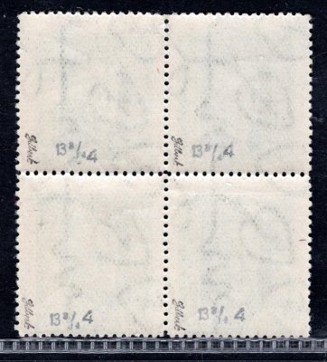 188 B, P 4, TGM, neotypie, 4 blok , zelená 50 h, zk. Gi