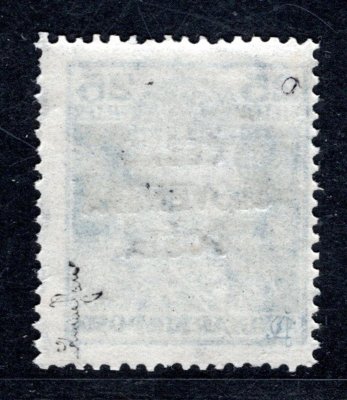 RV 149, Šrobárův přetisk, Karel, modrá 25 f, zk. Kauf.