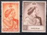 Zanzibar  - SG. 333 - 4, Alžběta, stříbrná svatba