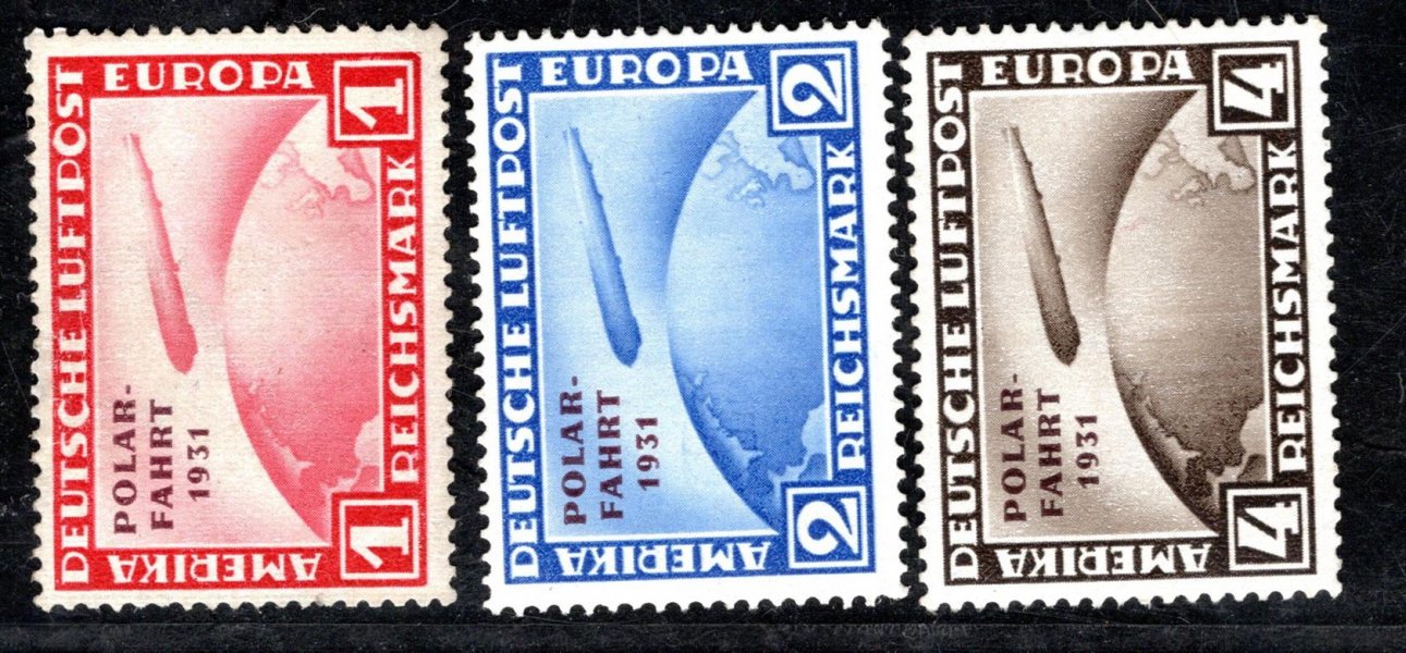 DR - Mi. 456 - 8, Polarfahrt, kompletní svěží řada, hledané