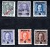 83 - 88 Porto ; 1 x lom Pofis bez přetisku - kompletní  série Pč 1919 - základní známky 
