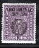 RV 40 ; Pražský Přetisk II - 10  koruna formát úzký, papír základní , hledané - zkoušeno Mrňák 
