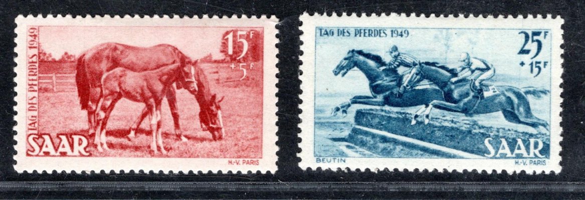 Saar - Mi. 265 - 6, koně