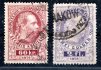 15 , 17 - Telegrafní známky - kat. cena 200 euro 