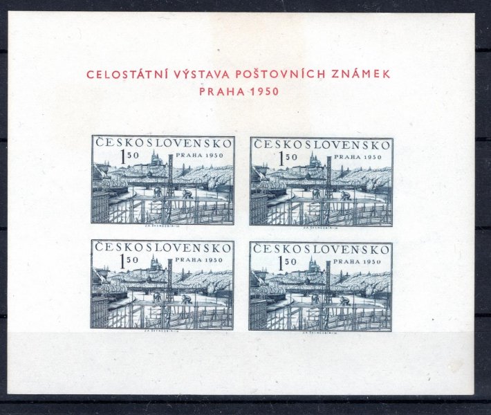 564 A  Praha 1950, kombinace I/17