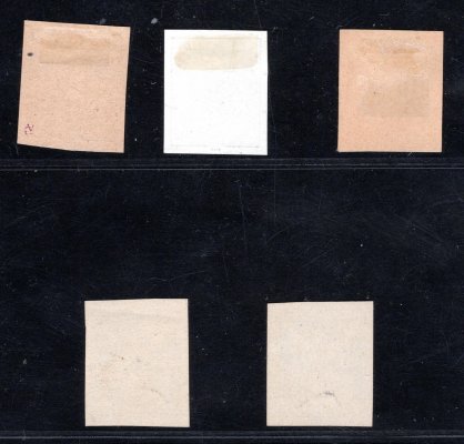 153 - 61 ZT ex, sestava černotisků, papír převážně křídový, 40 h - typ I