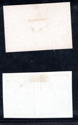 140 a 141 ZT, TGM, dvoupásky na křídovém papíru, horší kvalita, stržený papír, 1 x prázdné hodnotové štítky