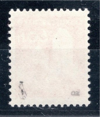 1106;  Papír OZ, zk. Vychron, luxusní vzácná známka !
