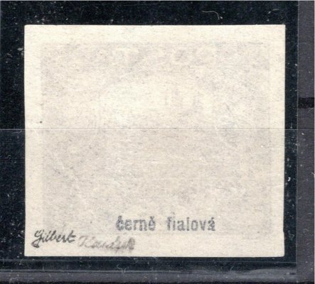 11 a ; 25 h černofialová - zkoušeno Gilbert, Karásek - luxusní známka v hledaném odstínu