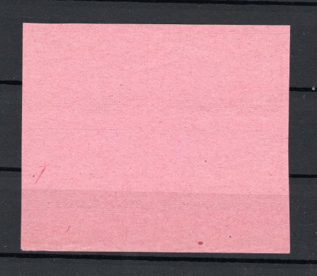 L 10 ZT - zkusmý tisk, 4 - blok na narůžověném papíru , krajový kus 