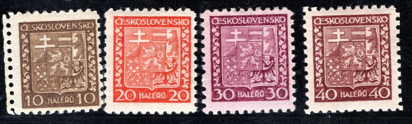 249 - 53 x, ex, papír průsvitný, kompletní řada, 2 x zkoušeno 