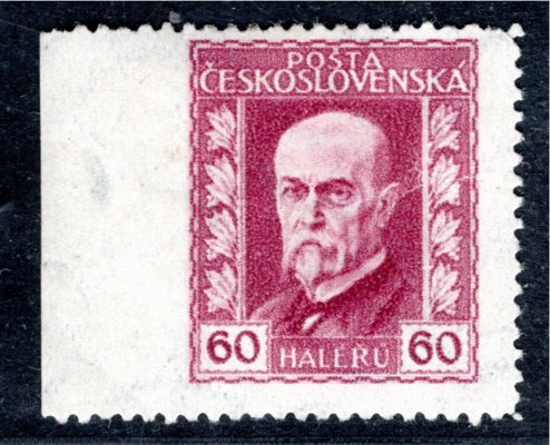 189 B, P 3, neotypie, TGM, nezoubkovaný levý okraj, fialová 60 h, zk. Mr, vzácné