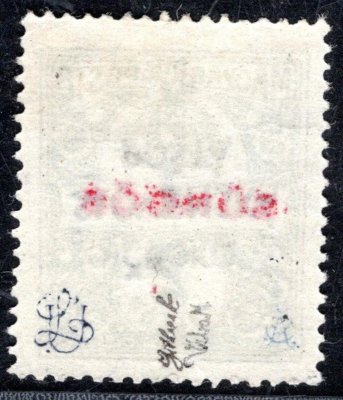 RV 156 PP, Šrobárův přetisk, převrácený, spěšné, olivová 2 f, zk.Lešetický, Gilbert, Vrba