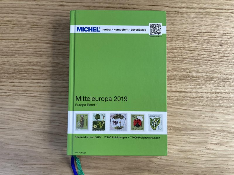 Michel,  Mitteleuropa 2019/1, barevný