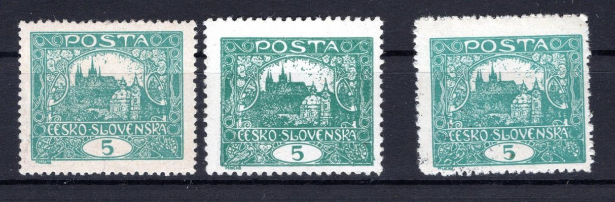 sestava na destičce,  např. 4 - A,B,C, L 14 dvoupáska s VPO, 216, P 6, krajová dvoupáska, 256 KD, doplatní dvoupáska s počítadlem, velmi zajímavá sestava