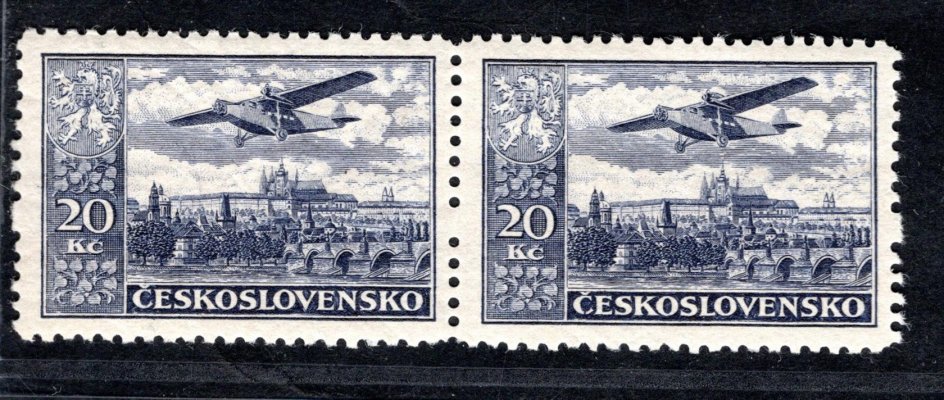 sestava na destičce,  např. 4 - A,B,C, L 14 dvoupáska s VPO, 216, P 6, krajová dvoupáska, 256 KD, doplatní dvoupáska s počítadlem, velmi zajímavá sestava