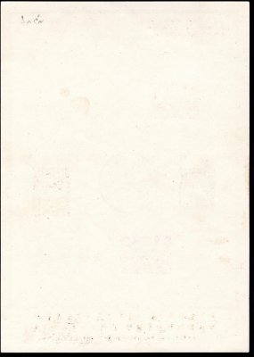408 - 12 A, Partyzánský aršík, razítkovaný, hledané, modrofialové pamětní  razítko