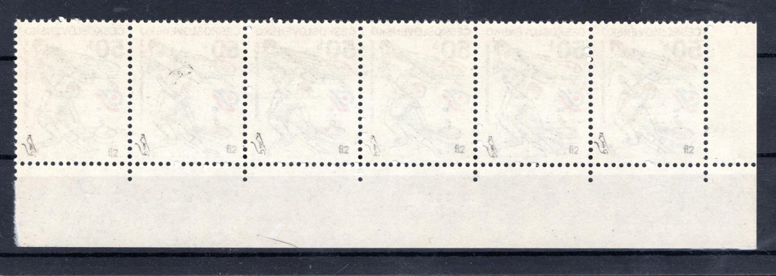 2699; rohová 6-ti páska xb - papír fl 2 - zkoušeno Vychron s datem tisku 