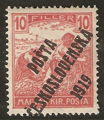 105 typ III ; 10 filler - červené číslo 