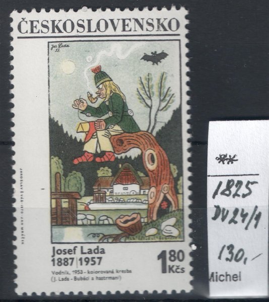 1825  ; desková vada DV 24/1    - kat. cenaí 130  Kč 