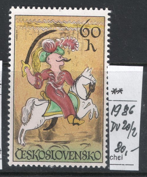 1986  DV 20/2 - kat. cena 80 Kč 