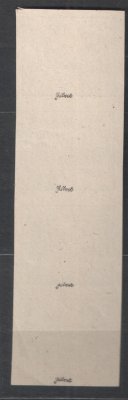 8 ; 20h Eduard Karel- velmi řídký výskyt zkusmého tisku, ve 4 - pásce zcela neobyčejné, zk. Gilbert (x)
 - luxusní kvalita 
