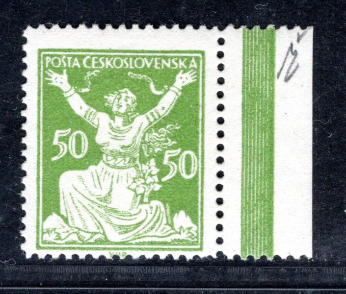 156 B, krajová, zelená 50 h, dvl, zk. Karásek