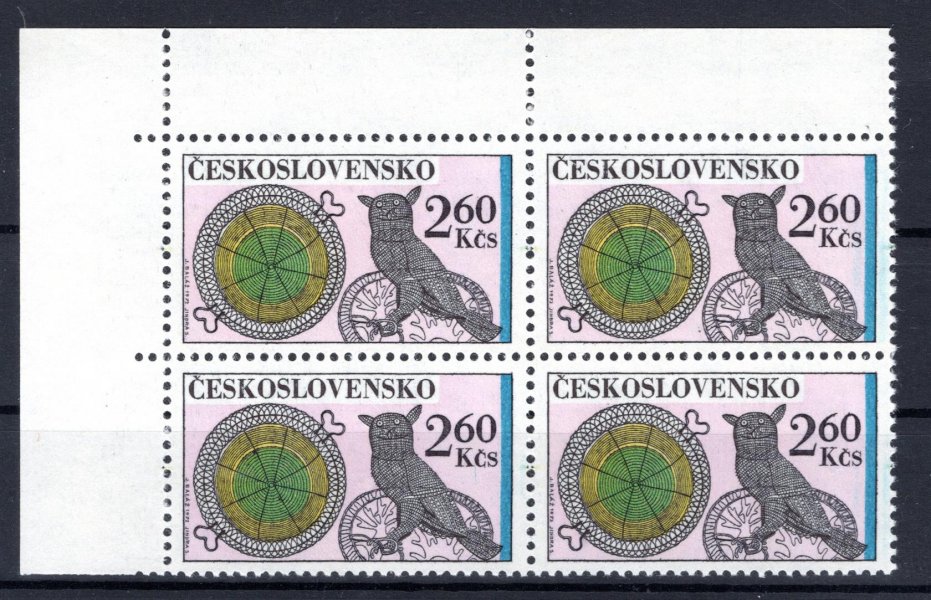 1978; rohový 4 -blok s DV 6/1