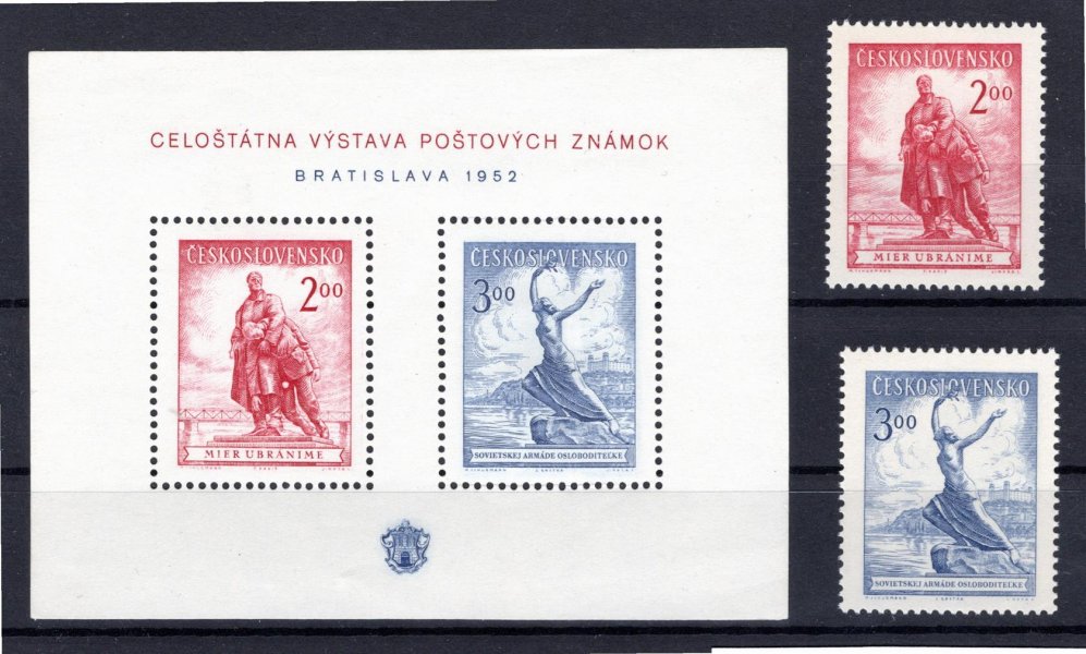 691 - 692 ršík   + 691 - 692 známky 