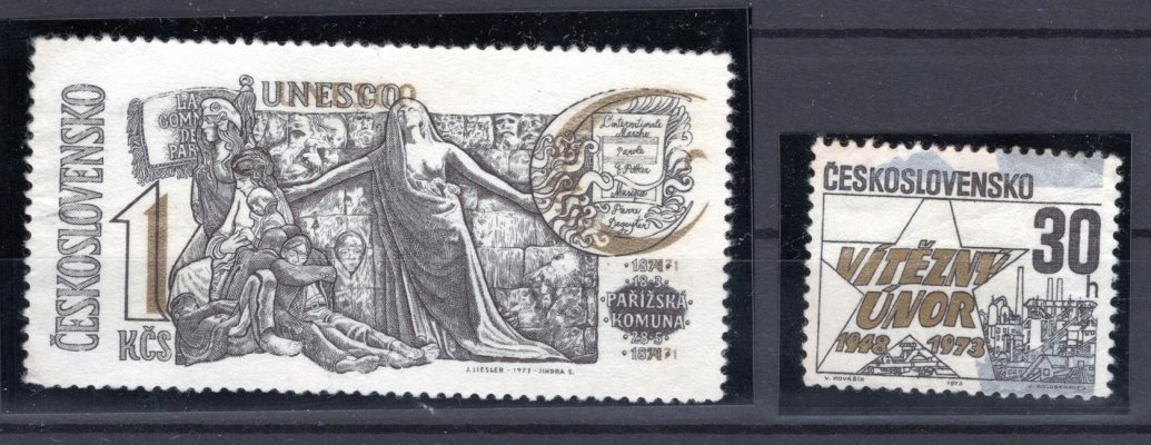 1884, 2012; Unesco a Únor, makulaturní tisky bez lepu, vynechané a posunuté barvy, posuny perforace, obě zk. Vychron     


 

