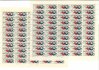 1937  ; den poštovní známky -  dva kompletní archy s daty tisku - tiskové desky A + B 