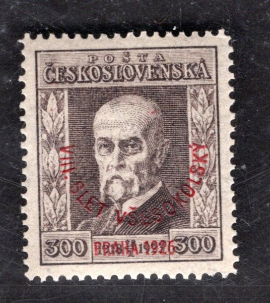 186, P 5, Všesokolský slet, hnědá 300 h