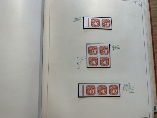 Protektorát - NV 10 - 18, novinové II,na listech v červených deskách, krásně rozpracovaná sbírka  včetně deskových čísel, okrajů, rámů, vad, Z pozůstalosti, doporočujeme osobní prohlídku