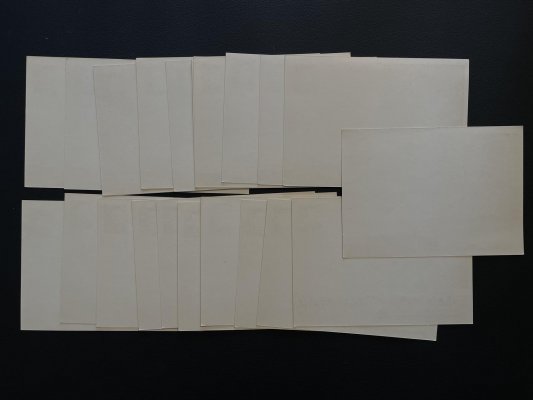 CDV 100 (1-23), obránci míru 1950, obrazové dopisnice,  kompletní řada