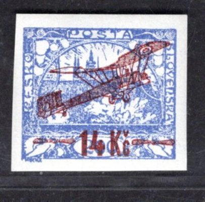 L1, letecké, 14/200 modrá zk. Gilbert